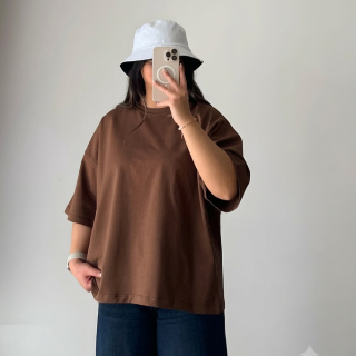 Oversized Brown T-Shirt